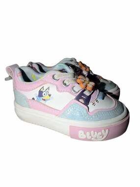 Ground Up Bluey and Bingo Court Low Top Sneakers